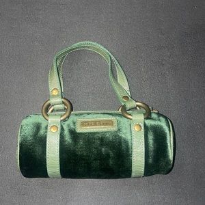 Isabella Fiore velvet mini bag